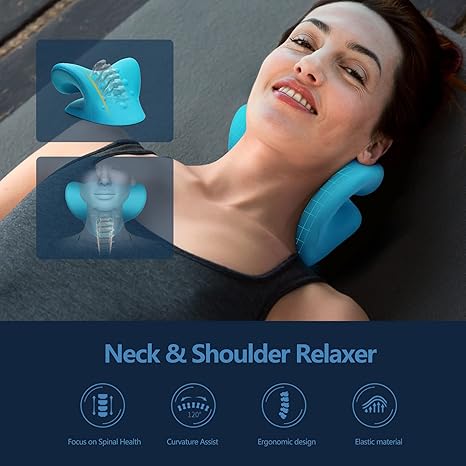 Posture and Neck Relief Set - Instant Posture Corrector Belt + Neck Stretcher