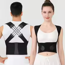 Posture and Neck Relief Set - Instant Posture Corrector Belt + Neck Stretcher
